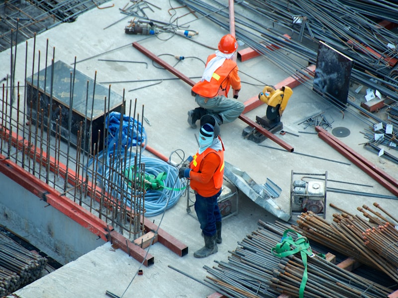 Chantier construction BTP La Réunion